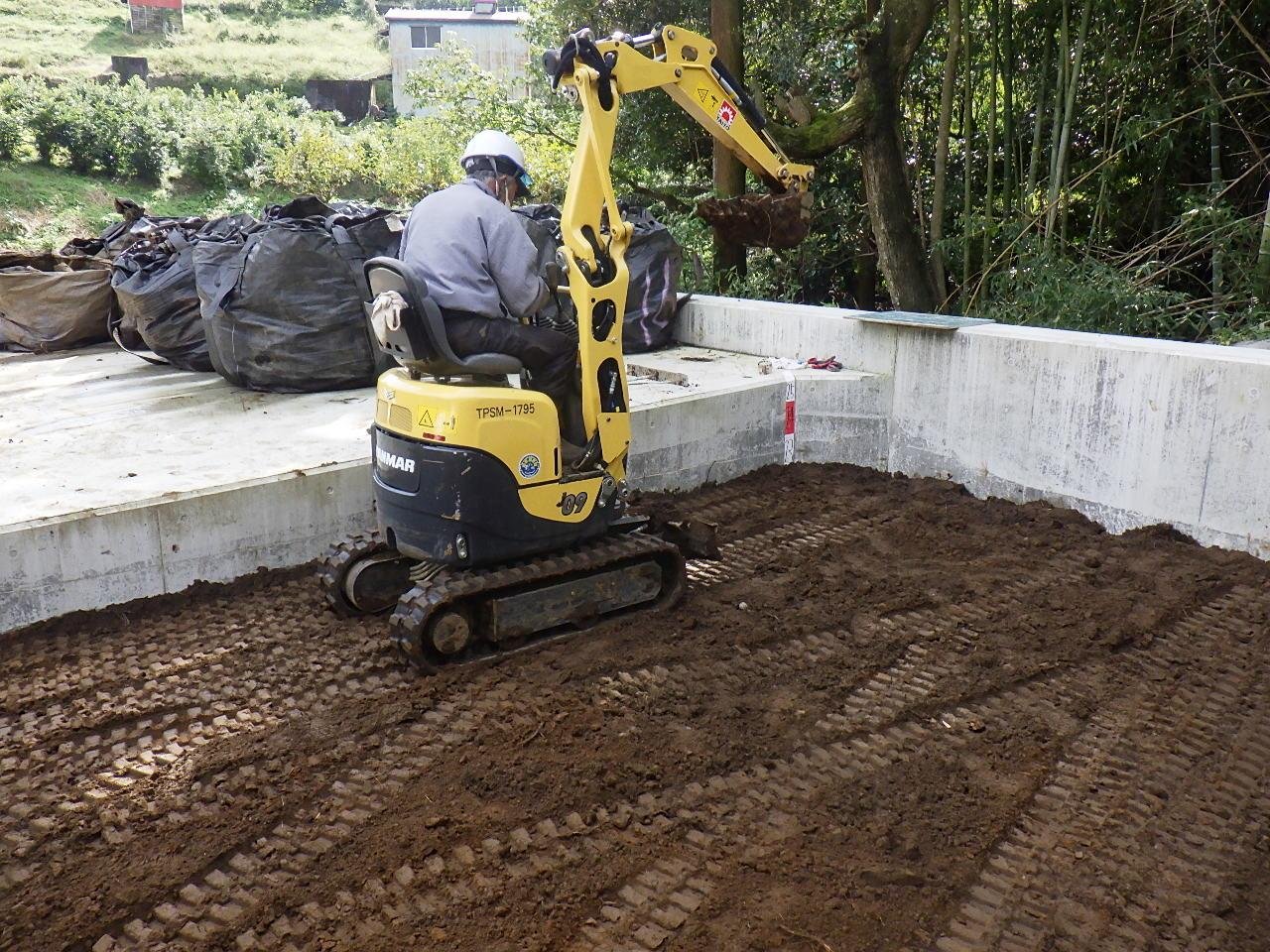 萬松院　敷均し状況（R6.10.31）